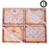 LITTLE HUB BORN BABY DRESS 6PC COMBO SET 